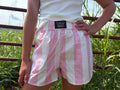 Lulu Mac Pink and White Stripped Shorts