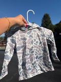 Hooded Long Sleeve Camo Shirt