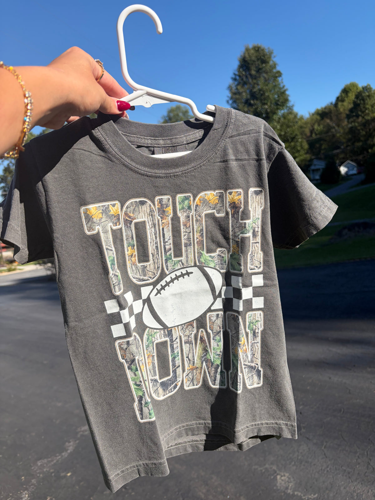 Camo Touch Down Tee