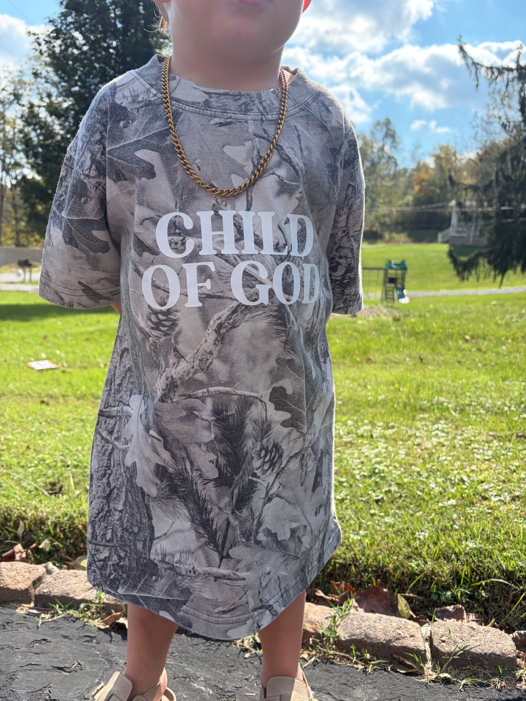 Camo Child of God Tee