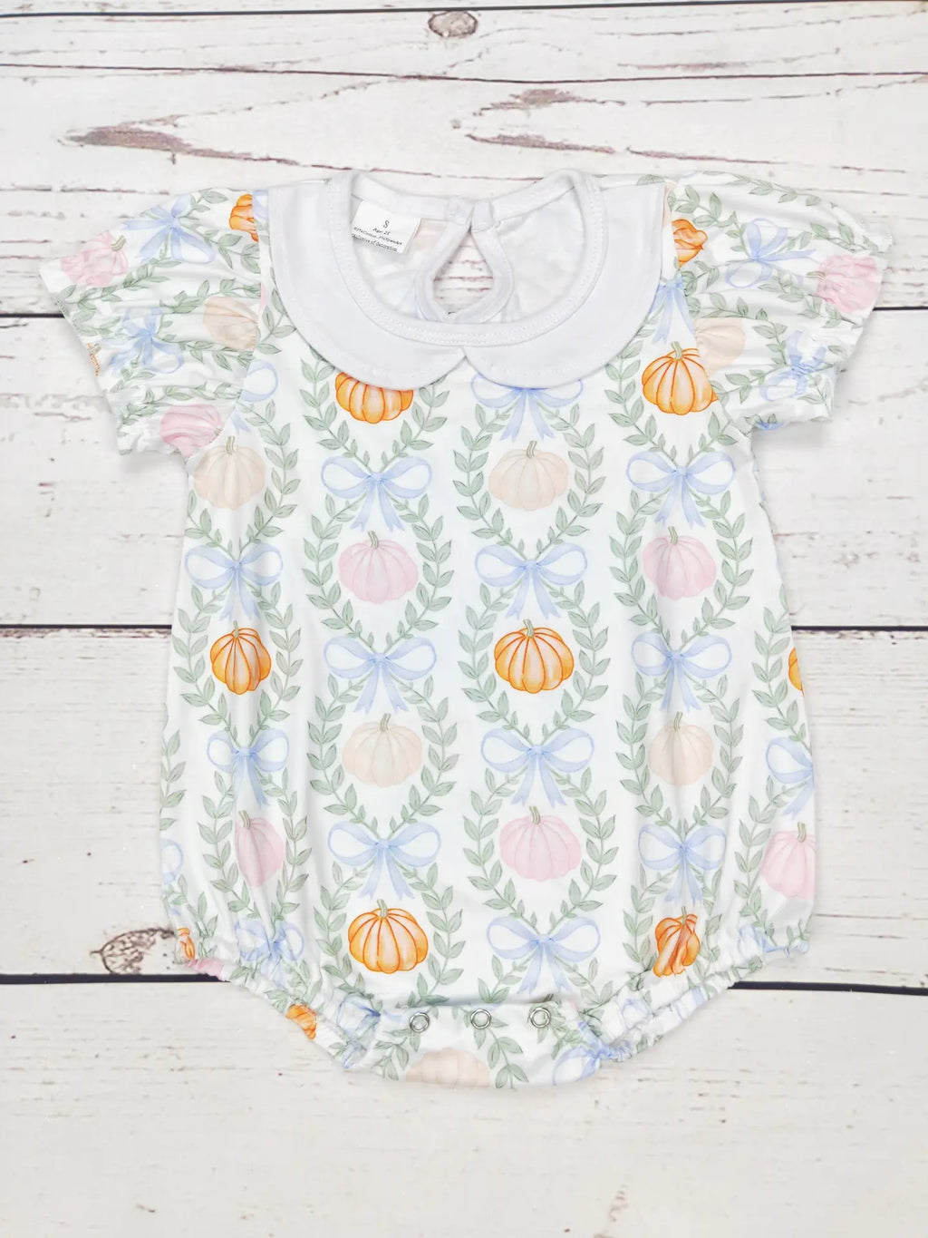 Bow Pumpkin Bubble