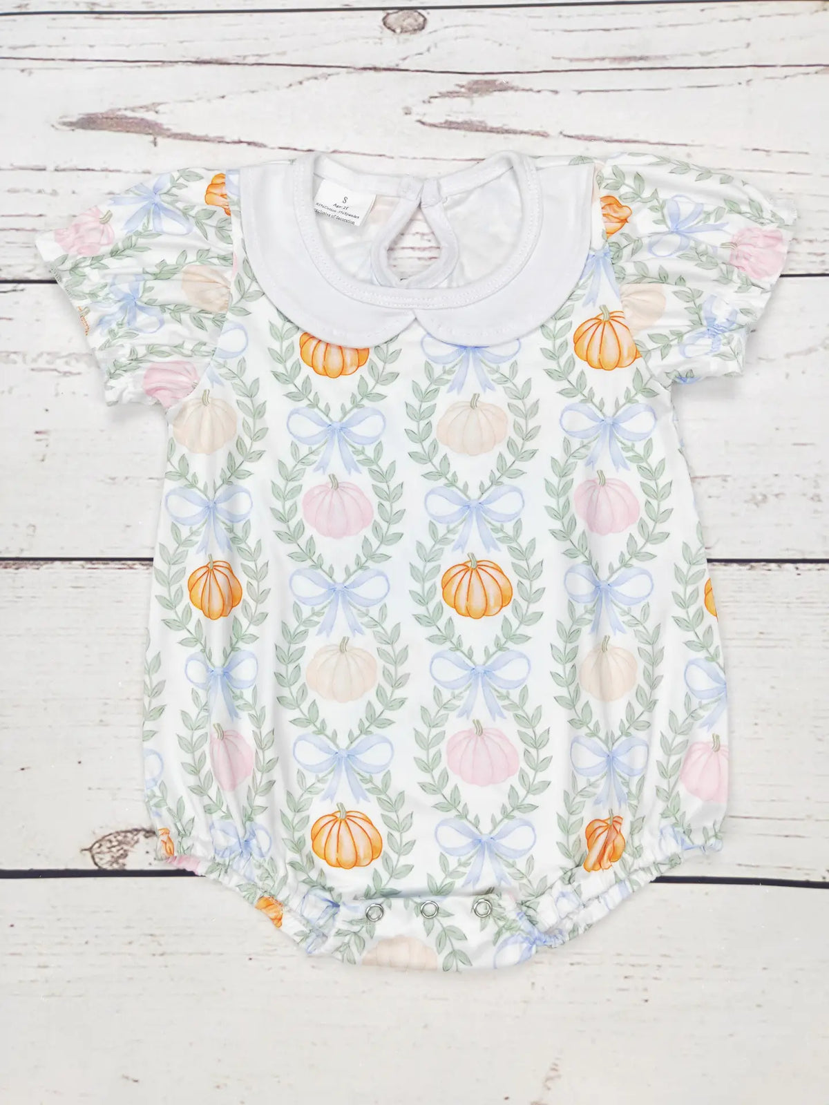 Bow Pumpkin Bubble